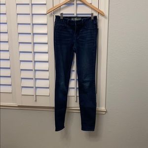 Dark blue jeggings